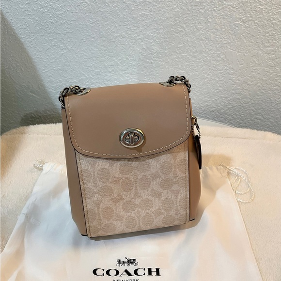 Coach backpack purse women